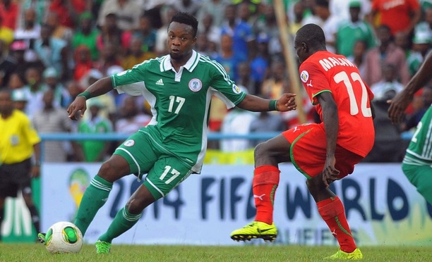 Onazi played a big part in the Nigerian side that won the African Cup of Nations last year