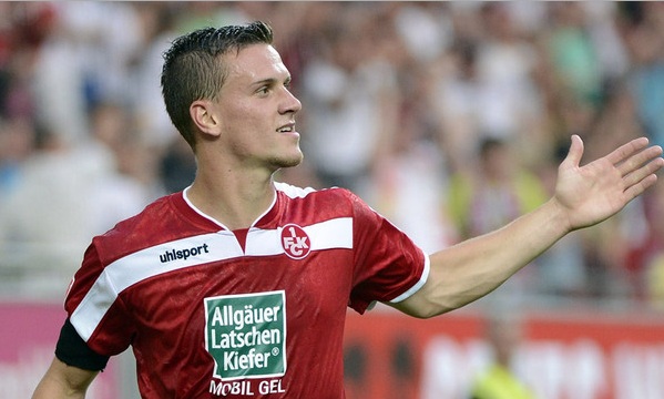 Simon Zoller is leading Kaiserslautern's promotion charge