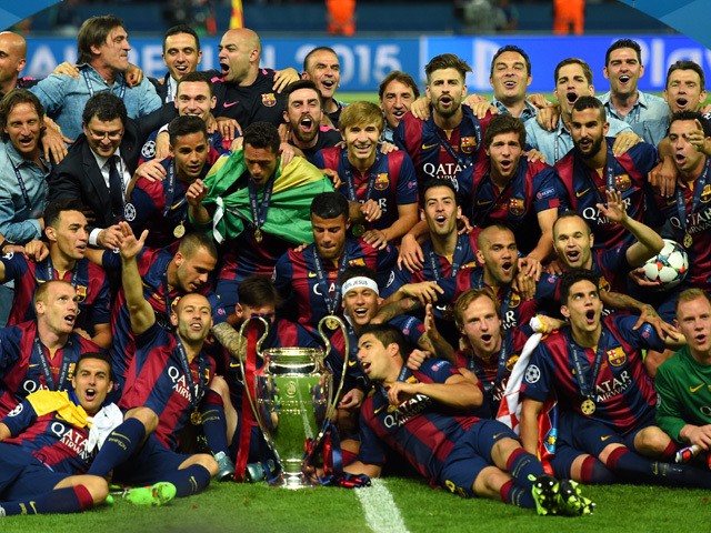 Enrique led Barcelona to be champions of Europe again